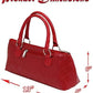 Wine Clutch Bag (Thermal Insulated) Trendy Women's Carry Tote | Holds Red & White 750mL Bottles | Trendy Fashion | Incl. Portable Waiter-Style Corkscrew