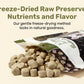 Superfood Nuggets- Premium, Freeze-Dried raw Dog Food Topper or Treat. Powerful Nutrient-Dense Ingredients. No Artificial additives. Beef Tripe and Kale Formula 8oz - 4pk Bundle