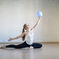 Small Exercise Ball for Between Knees, 6 inch Pilates Ball with Pump, Mini Yoga Core Ball Physical Therapy
