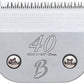 Detachable A Series 40 Blade Dog Grooming Clipper Blades Cuts Length 1/100" 0.25mm Japanese High Carbon Steel Dog Grooming Clipper Replacement Blade | Compatible A5 Series(B40)
