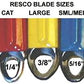 Resco Cat Nail Clipper, Original Pet Nail Trimmer, Red
