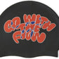 Unisex Silicone Swimming hat That Protects Hair and Ears, Pretty and Cool Artist Collaboration Design Swimming hat