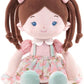 Soft Baby Doll Toys (16''), My First Baby Rag Doll for 1 Year-Old Girl Birthday Gift, Christmas Plush Toys Gift for Toddler Kids Infants- Meadow Girl