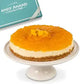 Andy Anand Tropical Fruit Cheesecake, 9-Inch, 2 lb – Pineapple, Pears & Peach Glaze, NY-Style, Real California Cream Cheese Gift Box