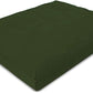 Bean Products Meditation Cushion - Zabuton Meditation Pillows for Sitting on Floor, Yoga Cushion, Cotton Yoga Pillow, Zen Kneeling Prayer Pad- Made in USA - Premium 32x26x3, Earth