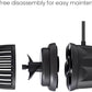 Aquarium Wave Maker Pump (DMP30) – Submersible Powerhead for Saltwater Marine Reef Tanks, Smart Controller & Bluetooth App Control