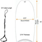 44 inch Body Board Ultimate Wavemaster Pro Bodyboard, Super EPS Core with Pro Quality Wrist Leash