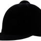 Dura-Tech Velvet Horse Riding Hunt Cap | Classic English Equestrian | Hunter Class Elegance | Use in Breed Show | Color Black