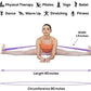 Zenmarkt Ballet Stretch Bands for Flexibility and Strength - Stretch Bands Ideal to Have as Dance Equipment in Every Competition - Suitable for Gymnastics, Cheerleading, and Pilates Training