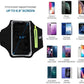 Fittest Pro Running Armband with AirPods Pocket – Water Resistant Phone Holder for iPhone 16 15 14 13 Pro Max, Galaxy S25 S24 S23, Fits Phones Up to 6.9", with Zipper Key/Card Slot