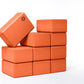 Sunshine Yoga 4" Yoga Block, 10 Pack Bulk EVA Foam Yoga Blocks, Firm and Supportive Yoga Brick, Balance Foam for Stretching, Pilates, and Workout, 4" x 6" x 9"