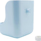 Litewoo Rabbit Hay Feeder Guinea Pig Feeder, 2 in 1 Automatic Small Animal Food Bowl Feeding Cage Accessories (Blue)