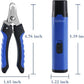 Dog Nail Grinder Quiet: Silent Grind Pro Dog Nail Trimmers - Cat Nail Clippers for Indoor Cats - Dog Nail Trimmers for Large Medium Small Dogs and Cats