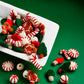 Gingerbread Man & Peppermint Felted Bowl Filler (Set of 16)