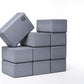 Sunshine Yoga 4" Yoga Block, 10 Pack Bulk EVA Foam Yoga Blocks, Firm and Supportive Yoga Brick, Balance Foam for Stretching, Pilates, and Workout, 4" x 6" x 9"