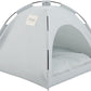 Cat Tent – Lightweight & Breathable Waterproof Shelter Designed for Indoor/Outdoor Adventures, Giving Your pet Safe Outdoor Exploration Joy. (Slate Gray, 13.8×13.8 in)