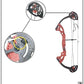 Compound Bow Archery for Youth and Beginner, Right Handed,19”-28” Draw Length,15-29 Lbs Draw Weight, 260 fps