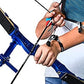 Archery Recurve Bow Sight, SOOHUPET Accessories T Shape Archery Shooting Target Sight Adjustable Bowsight with Optical Fiber Pin Sight for Target Practice
