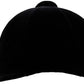 Dura-Tech Velvet Horse Riding Hunt Cap | Classic English Equestrian | Hunter Class Elegance | Use in Breed Show | Color Black