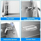 Dog Bath Tub 34'' Small Dogs, Pet Grooming Bahtub Home Washing Station for Small Pets Stainless Steel with Sliding Doors, Left Steps