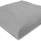Bean Products Meditation Cushion - Zabuton Meditation Pillows for Sitting on Floor, Yoga Cushion, Cotton Yoga Pillow, Zen Kneeling Prayer Pad- Made in USA - Standard 24x24x2, Stone Gray