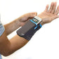 Sprigs Banjees 2 Pocket Wrist Wallet/Wrist Band/Wrist Pocket for Travel, Walking, & Running. Wallet Pouch That Holds Cash, Card, ID's, and More