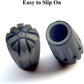 Walking Stick Tips Rubber 4pcs Trekking Pole Tips Replacement- Rubber Feet for Hiking Poles, Walking Sticks, Trekking Poles | Rubber Tip for Walking Sticks Hiking Trekking Poles Boot Tips Rubber Feet