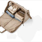 Halfday Convertible 2-in-1 Garment Duffel Weekender Bag 45L | Wrinkle-Free Travel, Hanging Suit Compartment, Shoe Pockets, Trolley Sleeve. Durable & Water-Resistant Carry-On, Stone