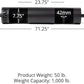 Titan Fitness Rackable Strongman Log Bar, Powerlifting Log Press Competition, 1000 LB Capacity, Strength Training Specialty Barbell, Home Gym Weightlifting Equipment