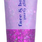Rose Body Glitter,Sparkling Neon Outfit Party Holographic Sequins Paint Body Glitter Gel Makeup.(04# Rose)