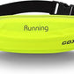 Gox Fanny Pack For Men Running Pouch Belt,Phone Holder Waist Pack Sport Hiking Walking Traveling (green)