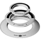 3-Piece Putting Ring Set, Putting Green Indoor Ramp Ring & Hole Reducers for Ultimate Precision Golf Practice, Usabe for Indoor Golf Hitting Mat & Putting Green Outdoor, Golfing Gifts for Men & Women