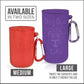 Dog Doo Tube Filled Dog Waste Bag Holders - Reusable Dog Poop Bag Tubes Designed to Keep in Odors and Germs