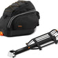 Ibera PakRak Touring Bicycle Seatpost/Disc/Non/Disc Rack and Quick Release Bag