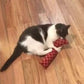15" Catnip Cat Kicker Toys/Kitty Kick Sticks/Cat-Nip Kick Sticks (Rose Red) (Kickers Filled with 1 oz Premium Canadian Catnip)