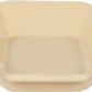 2 Pack of Extra Large Cat Litter Box (ABS Material), Low Entry Senior Litter Pen for Geriatric Kitty Big Cats, Jumbo Pet Safe Litter Boxes Tray for Pets Potty (Beach Sand, 20" L x 15.5" W)