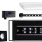 CURRENT USA 24-36" Inch Serene Aquarium Visual and Audio Aquatic Experience Kit with LED Aquarium Light, LED Background Light, Frosted Background Film & Speaker for Fish Tank (4025)