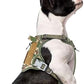 BUMBIN Tactical Dog Harness for Small Dogs No Pull, Famous TIK Tok No Pull Puppy Harness, Fit Smart Reflective Pet Walking Harness for Training, Adjustable Dog Vest Harness with Handle Forest Camo XS