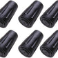 6pcs Walking Stick Tips, Replacement Rubber Tips for Walking Sticks, Trekking Pole Tips Baskets Hiking Pole Tips Feet Shock Absorption Rubber Cane Tips 11mm Diameter Survival Hiking Stick Accessories