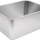 Kichwit Large Stainless Steel Cat Litter Box with High Sides, Metal Litter Pan for Cat, Non Stick Smooth Surface, Easy to Clean (17.5" L x 13.5" W x 7.9" H)