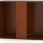 Pemberly Row Engineered Wood 50/65 Gallon Serene Cherry Upright Aquarium Stand