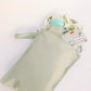 Tiny Twinkle Mess proof Waterproof Wet Dry Bag,2pk Reusable Wet Bags for Swimsuits&Baby Clothes,Leakproof Wet Bag,Waterproof Bag for Travel&Diaper bag,Wet Bags for Baby (Sage, Charcoal)