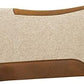 Weaver Equine 33" x 32" Contoured Wool Blend Felt Horse Saddle Pad, Shock Absorbing Western Saddle Pad for Protection, Durable Equine Supplies, ‎Tan