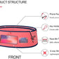 AONIJIE Lovtour Running Belt Waist Pack, Flip Waist Belt,with 250ml Soft Water Bottle Free and Lightweight for Marathon Climbing Jogging Cycling Workout Fitness Mobile Phone Holder