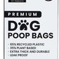 Certified 65% PCR (Post Consumer Recycled) Plastic and 35% Plant Based Dog Poop Bags - Dr. C's Premium Dog Poop Bags - 120 Bags / 8 Rolls, Extra thick, Leak Proof, Unscented, Earth Friendly