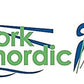 York Nordic Hiking & Walking Poles - Cushion Foam Grips w/Nordic Strap - Lightweight, Adjustable, and Great for Balance -2 Pieces w/Flip Locks, and Travel Bag - Heights 5'4"-6'2"