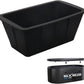 [2025 Upgraded] XL Ice Bath Plunge Tub Ice Mold With Built-in Stainless Steel (Without Lid)