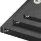 American Floor Tiles - Heavy Duty Stall Tiles - Stable/Horse Tiles - Thick, Durable Rubber Flooring Solid Black 14' x 20' Set 1/2" Thick (70 Tiles Total)