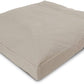 Bean Products Meditation Cushion - Zabuton Meditation Pillows for Sitting on Floor, Yoga Cushion, Cotton Yoga Pillow, Zen Kneeling Prayer Pad- Made in USA - Standard 24x24x2, Natural