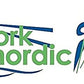 York Nordic Hiking & Walking Poles - Cushion Foam Grips w/Nordic Strap - Lightweight, Adjustable, and Great for Balance -2 Pieces w/Flip Locks, and Travel Bag - Heights 5'4"-6'2"